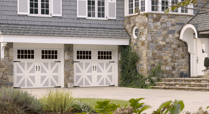 classica garage door from amarr - carriage house style