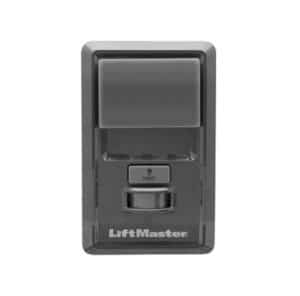 Black motion detecting garage door control panel from LiftMaster