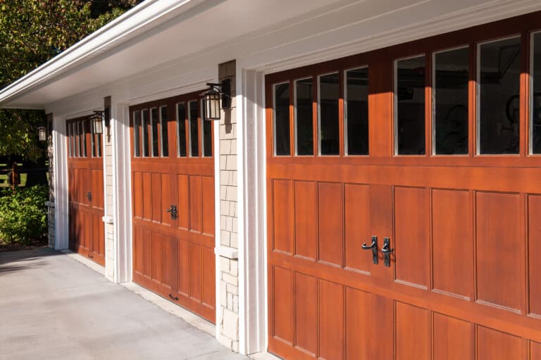 Clopay Reserve Wood Collection SemiCustom Series Garage Doors Heritage Garage Door