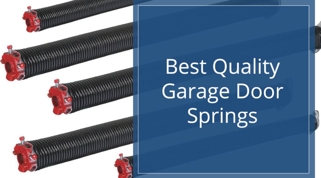Image of several garage door torsion springs for post on best quality garage door springs.
