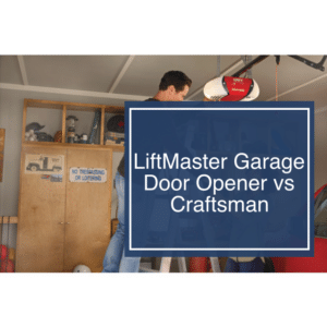 LiftMaster garage door opener installation