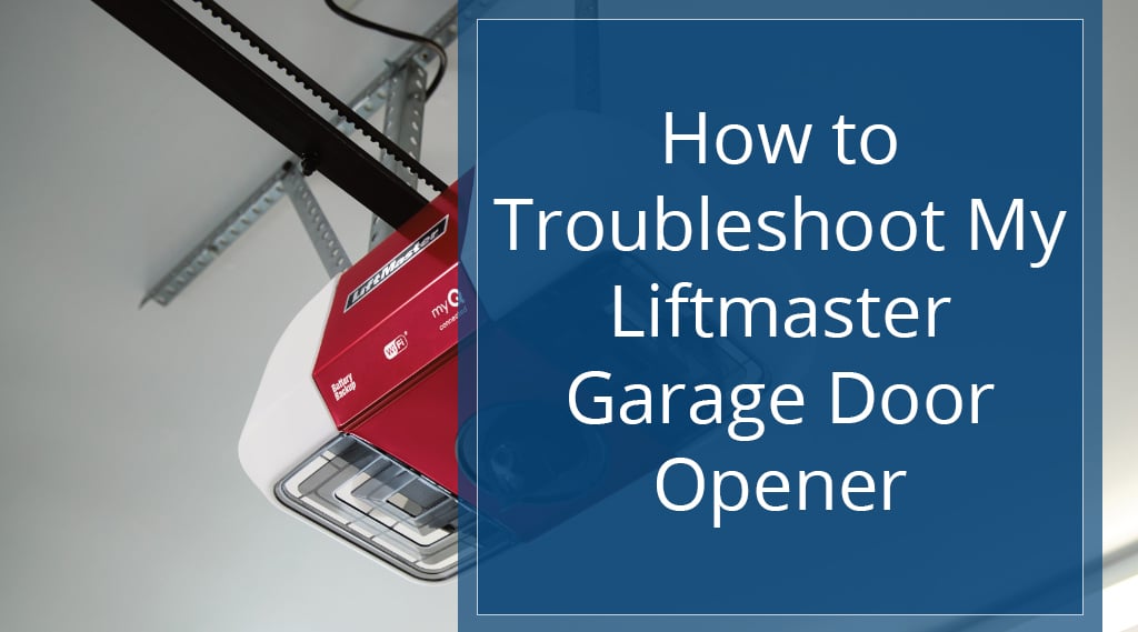 How to Troubleshoot My Liftmaster Garage Door Opener - photo of a Liftmaster garage door opener.