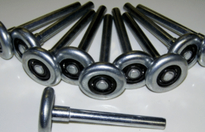 steel garage door rollers