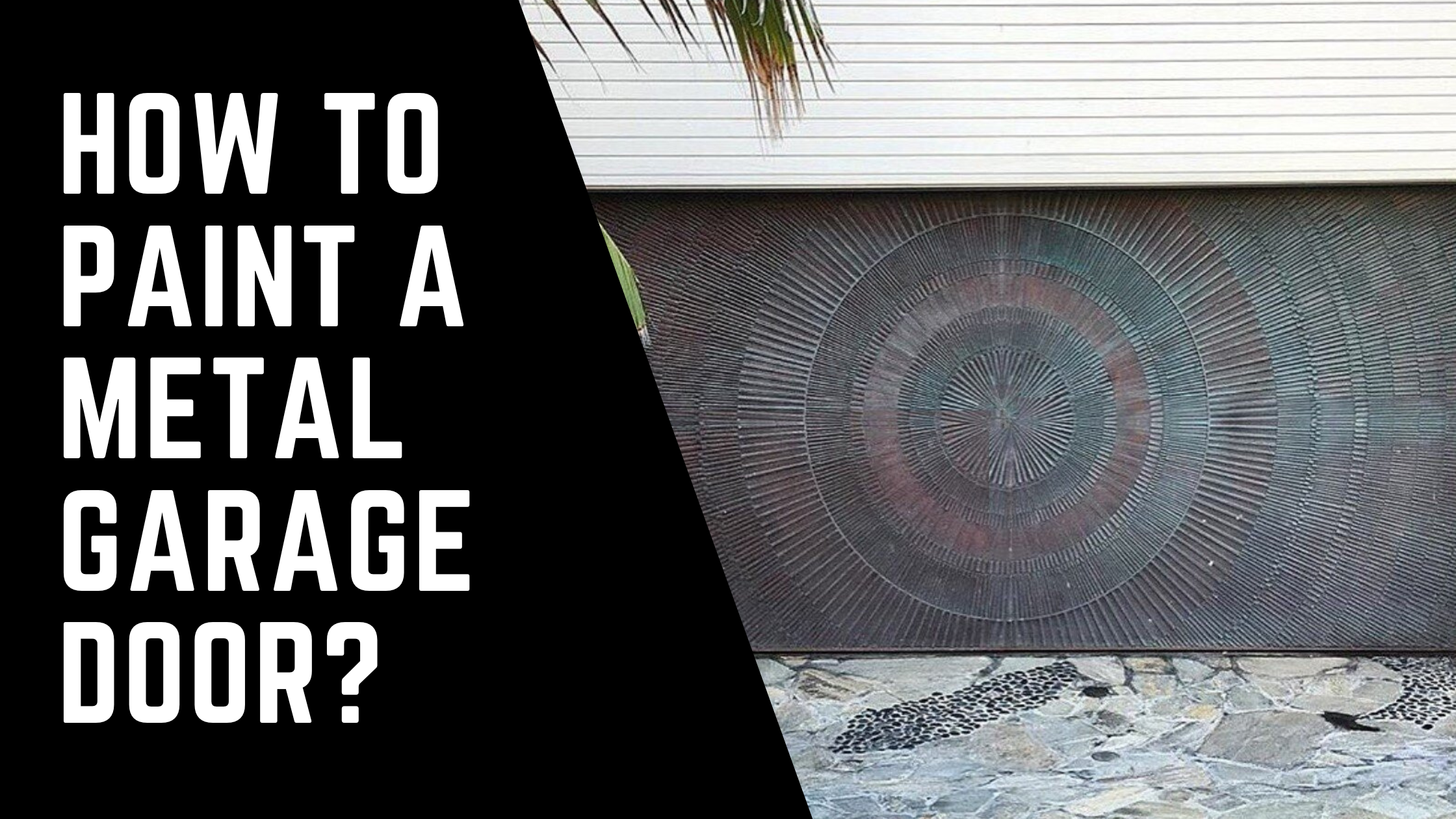 How To Paint A Metal Garage Door