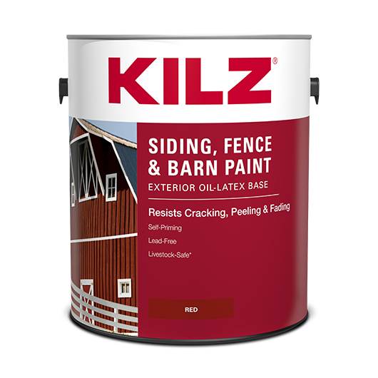 KILZ Exterior Siding Fence and Barn Paint