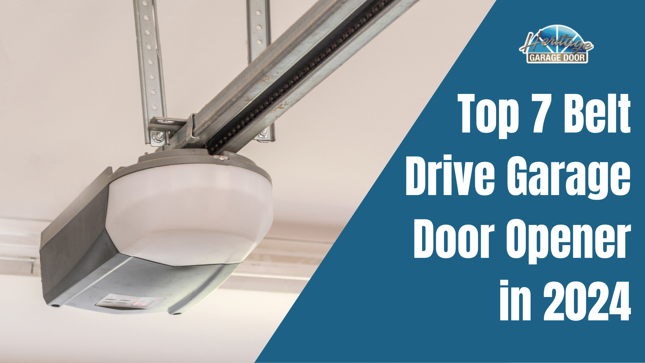 Belt Drive Garage Door Opener