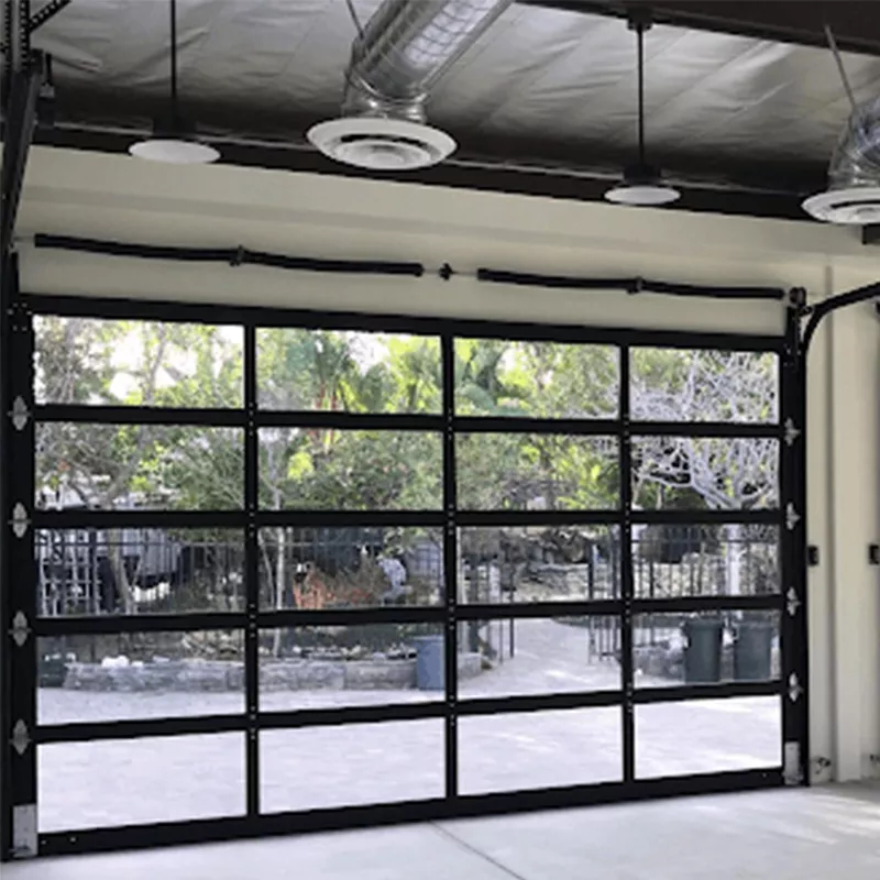 Full-View Glass Panel Doors