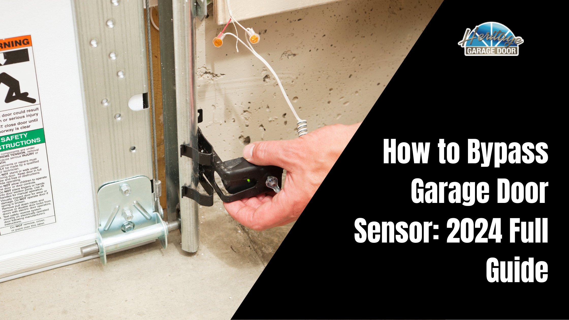 Bypass Garage Door Sensor